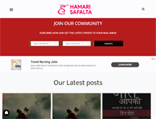 Tablet Screenshot of hamarisafalta.com